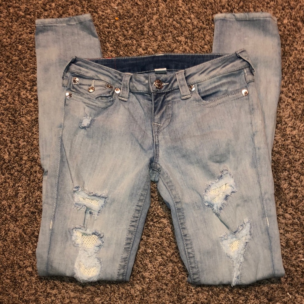 True religion woman’s skinny jeans